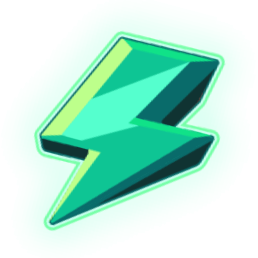 Bolt colorful icon