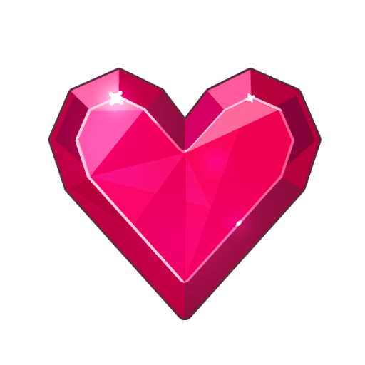 Heart colorful icon